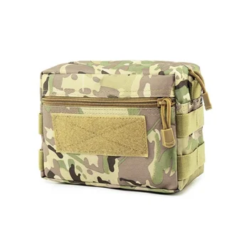 1 adet Açık kamuflaj yan taktik bel çantası, askeri fan çok amaçlı depolama tıbbi çanta çeşitli çanta