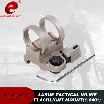 Eleman Taktik Airsoft LaRue Inline Bipod Tüfek Avcılık Silah Ekipmanları Aksesuarları El Feneri Dağı (1.040