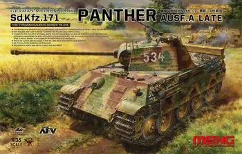 Meng Modeli 1/35 TS - 035 Sd.Kfz.171 Panter Ausf.Geç Bir Model seti