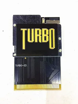 Siyah Altın Baskı PCE Turbo GrafX 600 in 1 Oyun Kartuşu için PC-Motor Turbo GrafX Oyun Konsolu Kart