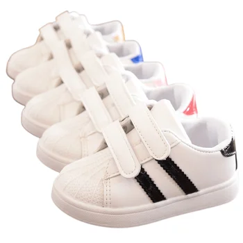 Erkek Sneakers Çocuklar için Ayakkabı Bebek Kız bebek ayakkabısı Moda Rahat Hafif Nefes Yumuşak Spor Koşu çocuk ayakkabıları